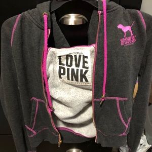 PINK zip up